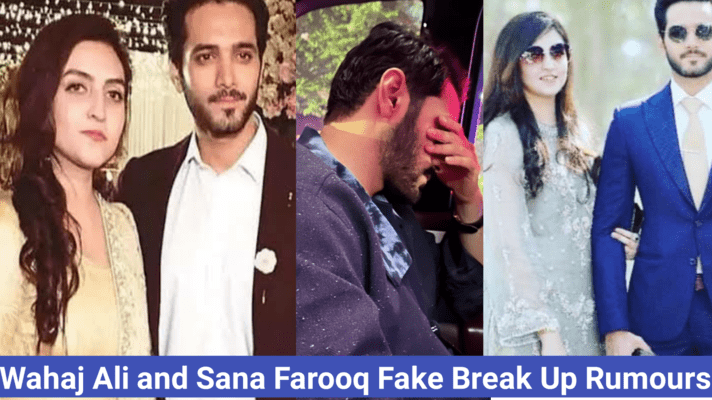 Wahaj Ali and Sana Farooq Fake Break Up Rumours